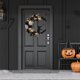 thumbnail image 3 of Corona Puerta Gato Halloween WDOplteas decoraciones Con Luces, 3 of 9