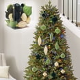 thumbnail image 1 of XWSHYW Adornos Colgantes Suministros para Decoración de Navidad, Caja de Dulces de Macarrones, Colgante de Bola Navideña de Plástico Pintado, Juego de 24 Piezas, 1 of 6