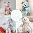 thumbnail image 4 of Memory Bear Template Ruler Set, Memory Bear Sewing Patterns Template, Quilting Cutting Template Ruler(10In), 4 of 5