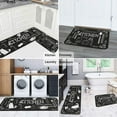 thumbnail image 5 of Kitchen Supplies Bowl Rugs Set of 2 Front Designer 47x17 Inch Mat, 5 of 5