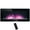 Black#5, variant on Indoor Fireplaces HOMCOM 41.3" 1500W Electric Wall-Mounted Fireplace with Flame Effect, 7 Color Background Light, Black,Gas Indoor Fireplaces