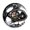 Without LED, variant on Vintage Steampunk Robot Fish Design Wall Clock Mechanical Fish Vinyl Record LP Clock Handmade Modern Wall Art Gear Fish Clock With LED
