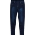 thumbnail image 6 of Real Love Girls’ Jeans – 2 Pack Stretch Denim Pull-On Skinny Fit Jeggings (7-16), 6 of 7