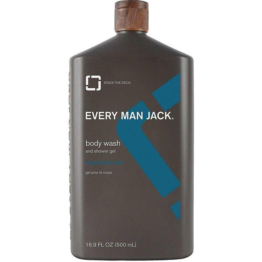 Every Man Jack Body Wash Signature Mint 16.9 oz