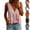 11# Pink, variant on Women Sleeveless Ruffle Tank Tops Cotton Linen Pleated Peplum Vest Top Flowy Cropped Shirt Cute Summer Clothes,Pink S