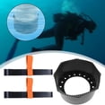 thumbnail image 1 of Banda de retención de buceo para dispositivo de snorkel de 12 cilindros, banda de retención multifunción de fácil uso con banda de sujeción para bota naranja, 1 of 8