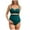 Green, variant on Cathalem Bikini Sets for Women Spaghetti Strap Push Up Swimsuit Cheeky Two Piece Bathing Suit (Green,M)