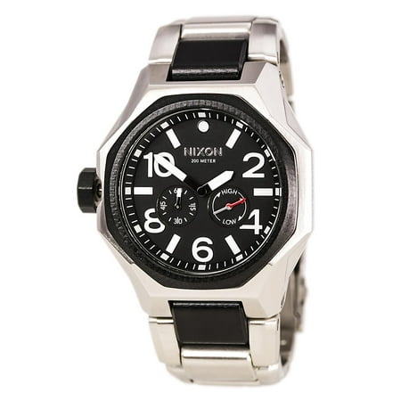 Nixon Men's Tangent A397000 Silver Stainless-Steel Swiss Quartz Watch