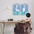 thumbnail image 4 of Stupell Industries Snowy Egret Pond Animals Painting Unframed Art Print Wall Art, 13 x 19, Set of 2, 4 of 8