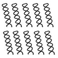 thumbnail image 1 of 10 pinzas para el cabello en espiral TUNC Sencillez negro 5,0 * 1,2 cm, 1 of 5