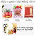 thumbnail image 5 of Bag Sealer Portable Mini Sealing Machine Plastic Sealing Machine Snack Plastic Bag Sealing Machine Household Hand Pressure Heat Sealing Machine Mini Bag Sealer for Chip, Plastic Bags Food Storage, 5 of 5