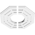 thumbnail image 2 of 18"OD x 7"ID x 7"C x 1"P Westin Architectural Grade PVC Contemporary Ceiling Medallion, Two Piece, 2 of 11