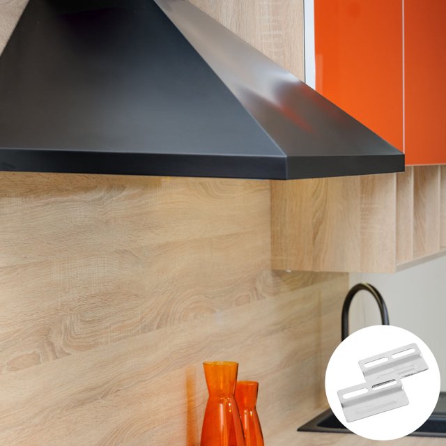 unbranded 1Jgo Soporte De Pared Universal Para Aceite De Campana Extractora Color Plata Antideslizante