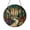 Acrylic 3.5 Inch, variant on Woodland Landscape Window Art – Stained Glass Style
