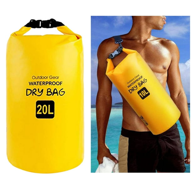 Saco Seco Impermeable DYNWAVEMX Camping Canotaje Kayak 20L