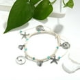 thumbnail image 6 of Teissuly Personality Star Pearl Anklet Ladies Jewelry Gift, 6 of 9