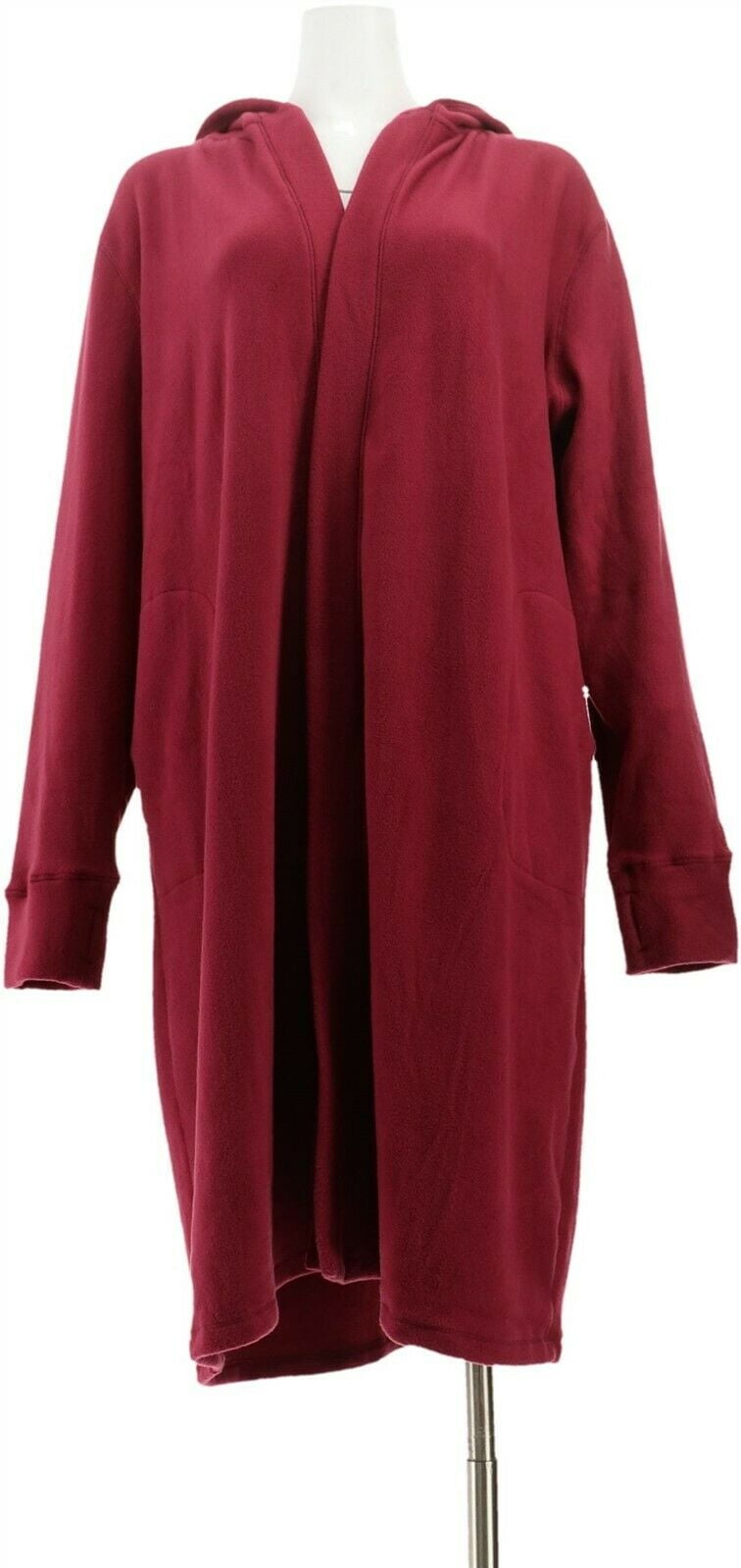 cuddl duds fleecewear hooded wrap