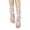 White, variant on HEVIRGO 1 Pair Pile Socks Elegant Transparent Nylon Less Wear Floral Lace Socks Photo Props Gray Nylon