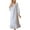 White, variant on Sngxgn Women's Nightshirt Soft Nightgowns for Women Short Sleeve Sleep Dress Sleepwear(Blue,M)