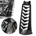 thumbnail image 3 of Cubierta del radiador inferior delantero de la motocicleta/ligero/negro/alerón de de barbilla duradero apto para accesorios reemplaza shamjiam Cubierta del radiador, 3 of 8