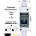thumbnail image 3 of PV disconnector AC400V solar energy disconnector new waterproof box, 3 of 6