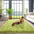 thumbnail image 6 of Indoor Rugs 4x6ft Area Rugs For Living Room, Grass Green Fluffy Shaggy Rug Soft Carpets,Non-Slip Carpet Rugs For Bedroom Nursery Kids Room Dorm Home Decornon-Slip Stickers, 6 of 12
