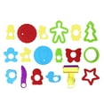 thumbnail image 5 of Playdough Tool, 29 Pieces Play Dough Tools Playdough Accessories Set Various Plastic Molds Rollers Cutters Educational Gift for Children, Random Color, 5 of 5