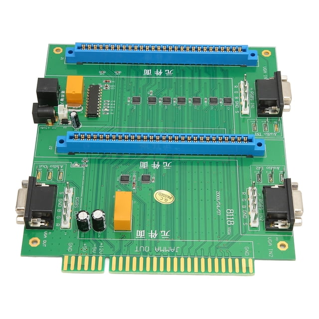 For JAMMA PC Board, Quick Setup 2 In 1 Game Multi For JAMMA Switch With Remote Control For Games