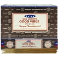 thumbnail image 2 of Good Vibes Incense Sticks And Incense Stick Holder Bundle Insence Insense Satya Incense, 2 of 5