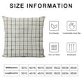 thumbnail image 5 of JEUXUS  Plaid Throw Pillow Covers Modern Farmhouse Decorative Square Pillow Case for Sofa Couch Bed (Checkered5), 5 of 5