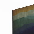 thumbnail image 2 of Luxe Metal Art 'Yellow Sky Mountains' by Ryan Fowler, Metal Wall Art, 36"x12", 2 of 9
