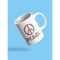 thumbnail image 3 of Peace And Sign Mug - SPIdeals Designs,, 3 of 4