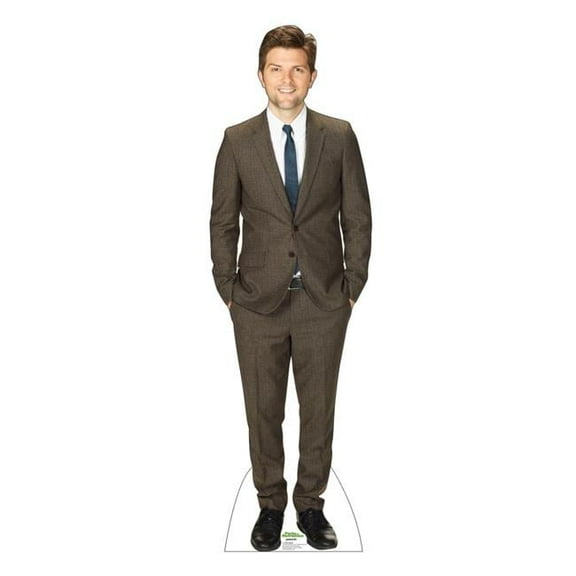 69 x 21 in. Life-Size Cardboard Cutout of Ben Wyatt