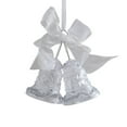 thumbnail image 4 of Adorno navideño colgante Macarena de acrílico con cinta transparente Campana, 4 of 8