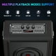 thumbnail image 5 of Bocina JYX, Altavoz Bluetooth con 2 Micrófonos, Luces DJ, Subwoofer de 6.5 Pulgadas, MS75, 5 of 12