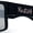 Black Silver - Silver Mirror, variant on Mens Kush Graffiti Logo Thick Arm Rectangle Horn Rim Plastic Sunglasses Black Silver - Orange Mirror