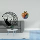 thumbnail image 2 of Escultura De Grafiti Nórdico Con Diseño De Luna Felina Mística, Decoración única De Metal Con Gato Y Fruta Para El Hogar, Bar, Mesa, Fiesta, Regalo Para Amantes., 2 of 8