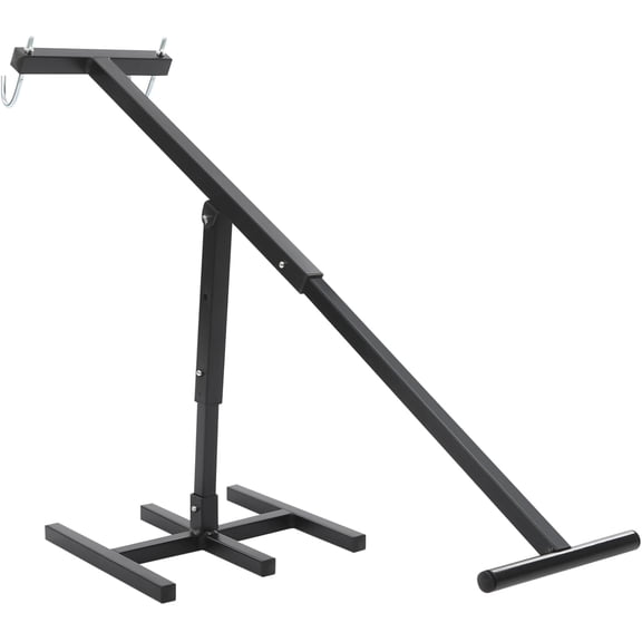 Manual Trash Compactor, Waste Recycling Hand Tool,Trash Bin Compactor,For 31.7-95.1 Gal Trash Cans(Black)