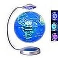 thumbnail image 3 of Floating Globe, 3D Rotation with Led Magnetic Levitation Globe, Floating World Map for Learning and Education, Home Desk Decoration, Creative Ornaments Decoration, 3 of 4