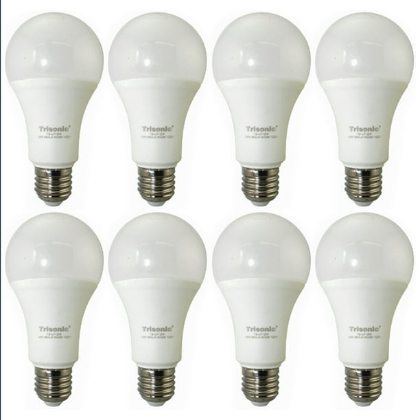 vrije tijd Gedragen Suri 8 Pack Daylight 12 Watt Energy LED Light Bulb 100W Output Replacement 960  Lumens - Walmart.com