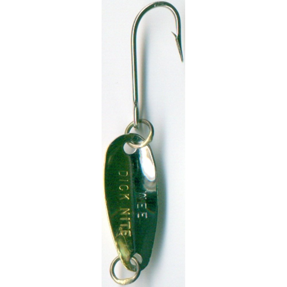 Original Dick Nite® Spoons 0 "Wee" 50/50 Nickel/Brass Fishing Hook