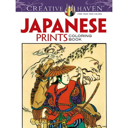 Dover Creative Haven Coloring Book Japanese Prints
