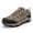 Beige, variant on YOUTHUP Men's Waterproof Outdoor Hiking Shoes Breathable Lace-Up Trail Sneakers with Non-Slip Rubber Outsole
