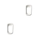 thumbnail image 3 of Yuarrent Funda protectora para ordenador de bicicleta, multicolor, a prueba de polvo, impermeable, cronómetro, cubierta para ciclismo, velocímetro de Blanco 2piezas Yuarrent CBP463510, 3 of 5