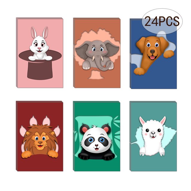 Tarjetas surtidas y decorativas con sobres y pegatinas, paquete de 24 tarjetas de cumpleaños surtidas con purpurina y papel metalizado con sobres y pegatinas, paquete de tarjetas de cumpleaños con