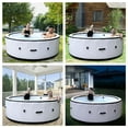 thumbnail image 2 of Seizeen Inflatable Hot Tub for 4-6 People, Portable Hot Tub with Colorful Light, Luxurious Home SPA with 150pcs AirJet, 69''Dia, Max 104℉, 2 of 9