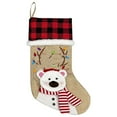 thumbnail image 2 of Christmas Stocking Gift Bags Christmas Tree Hanging Santa Claus Fireplace Hanging, 2 of 4