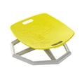 thumbnail image 3 of Silla giratoria infantil, asiento sensorial giratorio, entrenamiento de equilibrio, base antideslizante, silla infantil portátil, material ligero para la coordinación corporal, Amarillo, 3 of 8