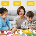 thumbnail image 5 of kjfeif 60-Count Alphabet Flash Card Set, Toddler Learning Cards with Letters, Numbers, Colors, and Shapes, Durable Educational First Word Flashcards for Early Childhood, 5 of 5