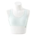 thumbnail image 3 of GYRATEDREAM Girl' s Sleeveless Tank Top, Girls Sports Training Bras Seamless Stretchy Crop Racerback Undershirt Bra UV Protective Fabric UPF 50+ for, 3 of 7